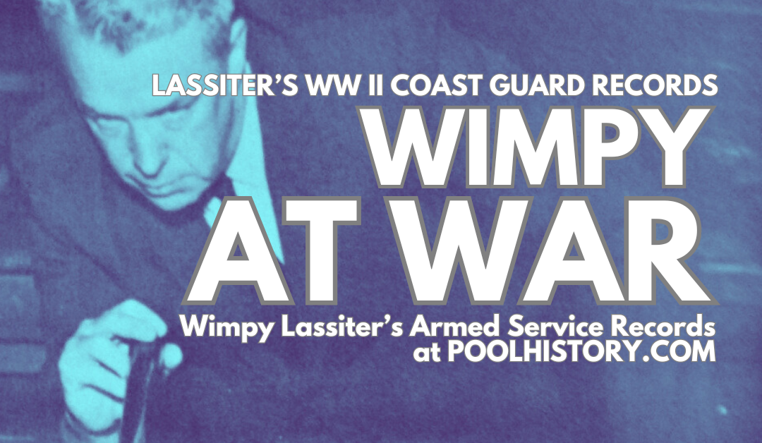 Wimpy Lassiter’s World War II Coast Guard records