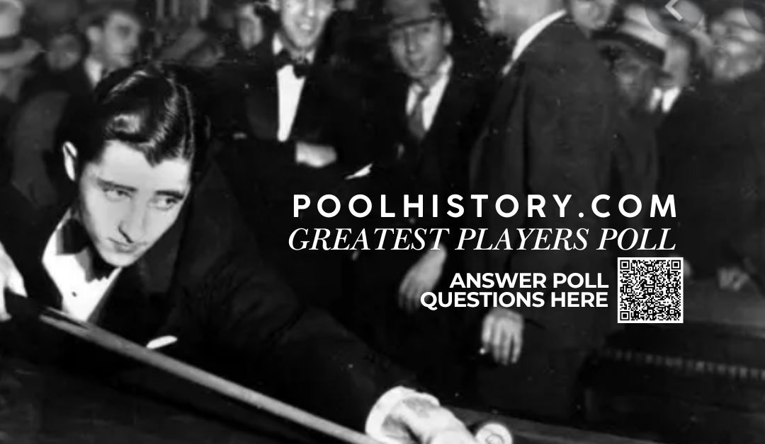 Greatest Of All Time? You Decide! Take the Pool History Poll