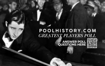 Greatest Of All Time? You Decide! Take the Pool History Poll